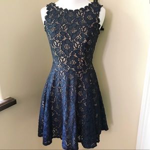 Lovely blue mini dress